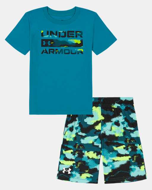 Toddler Boys' UA Dissolve Camo Shorts Set